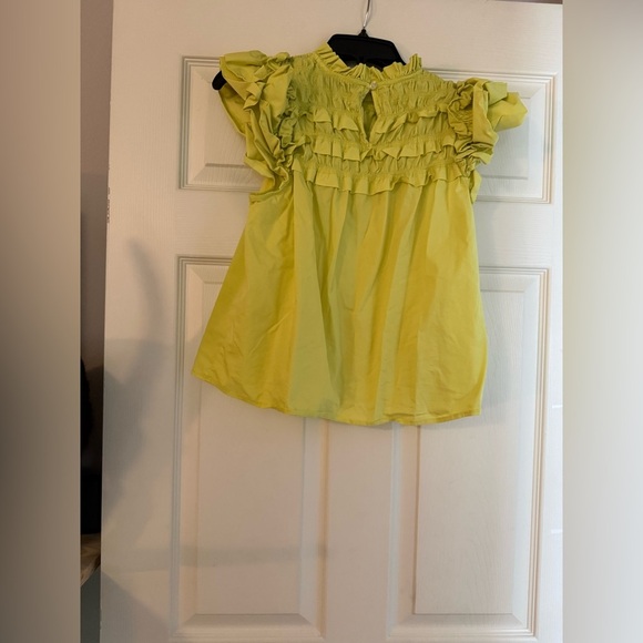 Marc New York Ruffled Top Small - Picture 2 of 3
